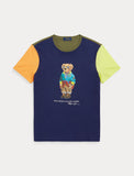 Polo Ralph Lauren Outdoor Bear Short Sleeve T-Shirt, Navy Multi