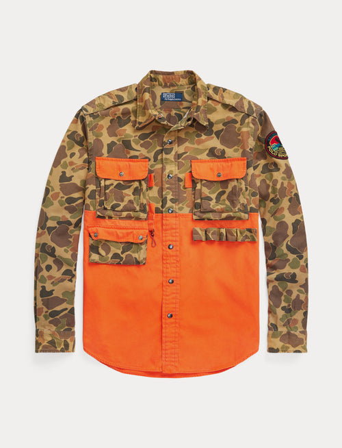 Polo Ralph Lauren Classic Fit Camo Utility Shirt, Classic Frog Camo