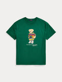 Polo Ralph Lauren Custom Slim Fit Polo Bear Jersey T-Shirt, Green