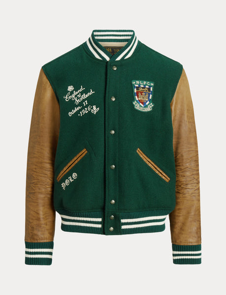 Polo Ralph Lauren Varsity Inspired Jacket, Green