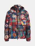 Polo Ralph Lauren Water-Repellent Plaid-Print Down Coat, Multi