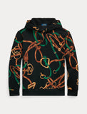 Polo Ralph Lauren Bridle Print Hoodie, Black