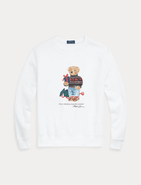 Polo Ralph Lauren Polo Bear Fleece Sweatshirt, White