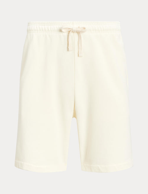 Polo Ralph Lauren 6.5-Inch Loopback Fleece Short, Cream