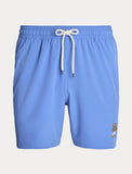 Polo Ralph Lauren 5.75-Inch Traveler Polo Bear Swim Trunk, New England Blue