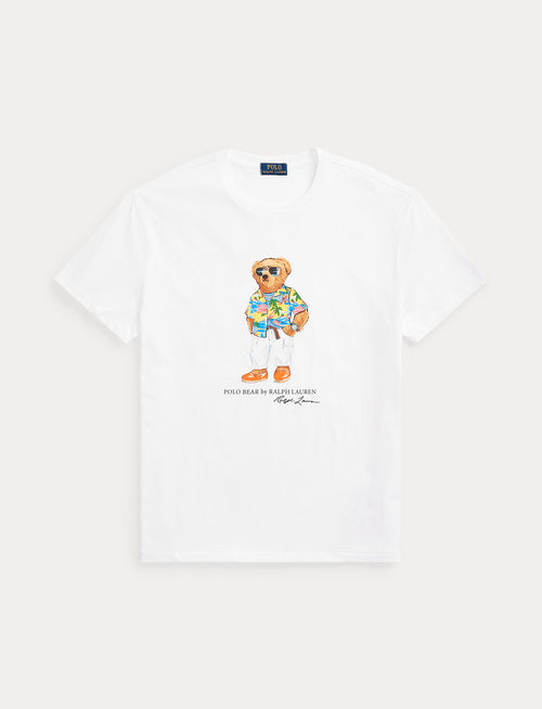 Polo Ralph Lauren Classic Fit Polo Bear Jersey T-Shirt, White