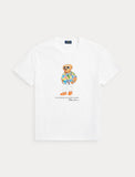 Polo Ralph Lauren Classic Fit Polo Bear Jersey T-Shirt, White