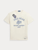 Polo Ralph Lauren Classic Fit Polo Bear Jersey T-Shirt, Deckwash White Truck Bear