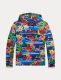 Polo Ralph Lauren Printed Fleece Hoodie, Le Grand Bleu