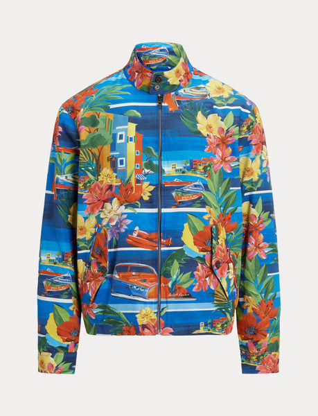 Polo Ralph Lauren Print Twill Jacket, Le Grand Bleu Print