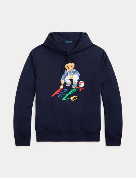 Polo Ralph Lauren RL Fleece Logo Hoodie, Black