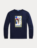 Polo Ralph Lauren Ski 92 Long Sleeve T-Shirt, Navy