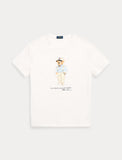 Polo Ralph Lauren Classic Fit Polo Bear Jersey T-Shirt, White