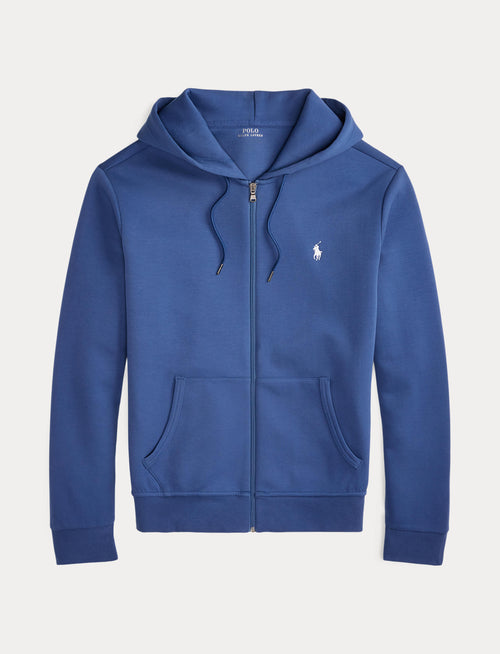 Polo Ralph Lauren Double-Knit Full-Zip Hoodie, Blue