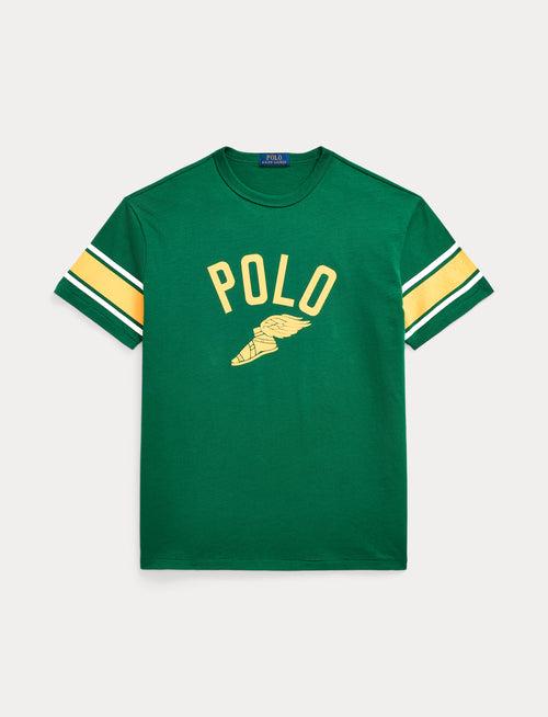 Polo Ralph Lauren Classic Fit Graphic Slub Jersey T-Shirt, Green