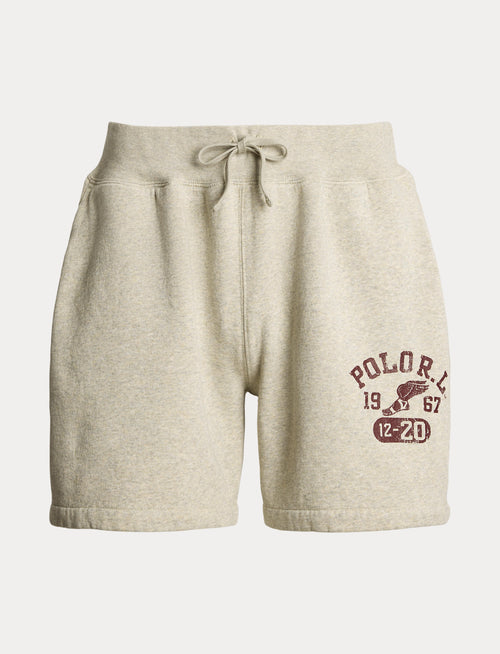 Polo Ralph Lauren 6-Inch Logo Fleece Short, Vintage Heather