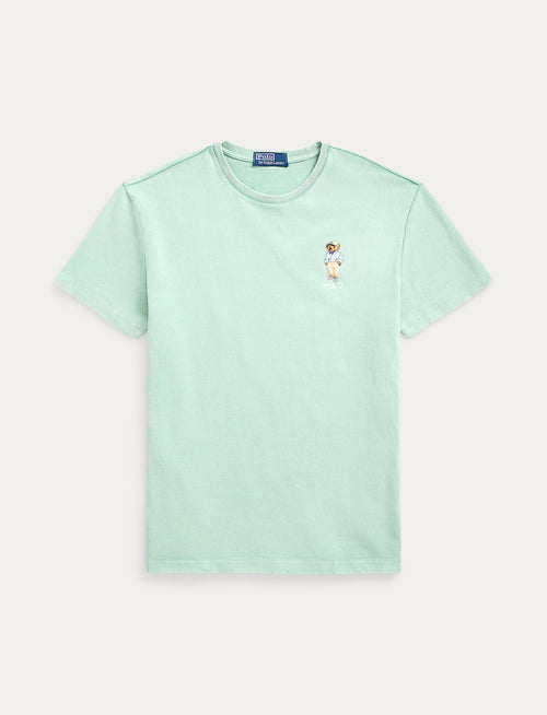 Polo Ralph Lauren Classic Fit Polo Bear Jersey T-Shirt, Light Green