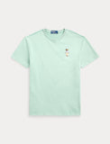 Polo Ralph Lauren Classic Fit Polo Bear Jersey T-Shirt, Light Green