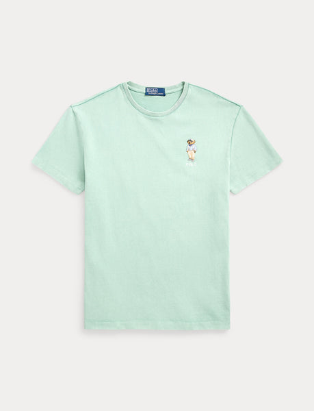 Polo Ralph Lauren Classic Fit Polo Bear Jersey T-Shirt, Light Green