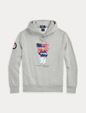 Polo Ralph Lauren Team USA Polo Bear Fleece Hoodie, Andover Heather