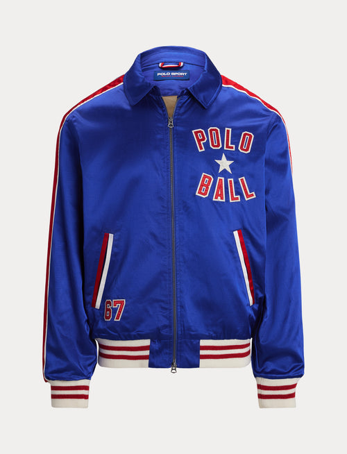 Polo Ralph Lauren Polo Ball Satin Jacket, Royal
