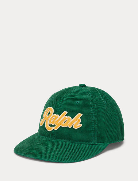 Polo Ralph Lauren Logo-Patch Twill Trucker Cap, Blue Saturn