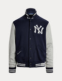 Polo Ralph Lauren New York Yankees Full-Snap Varsity Jacket, Navy