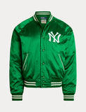 Polo Ralph Lauren Yankees Satin Jacket, Athletic Green