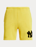Polo Ralph Lauren Yankees Fleece Short, Signal Yellow