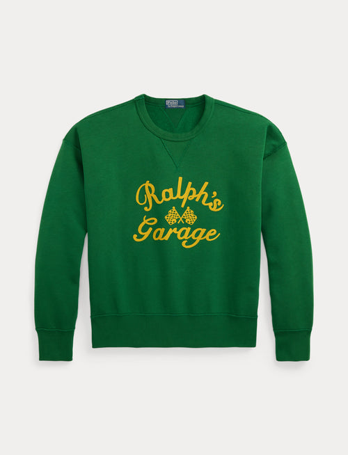 Polo Ralph Lauren Vintage Fit Ralph's Garage Sweatshirt, Green