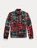 Polo Ralph Lauren Classic Fit Patchwork Flannel Workshirt, Multi