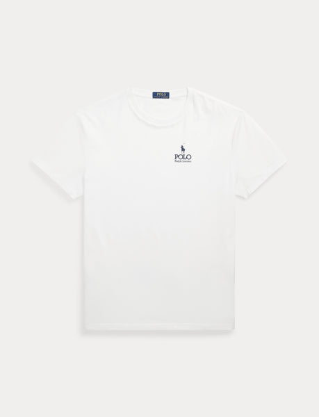 Polo Ralph Lauren Classic Fit Logo Jersey T-Shirt, White