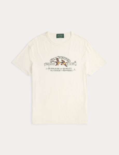 Polo Ralph Lauren Classic Fit Polo Sportsman T-Shirt, White