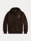 Polo Bear Pile Fleece Hoodie, Brown
