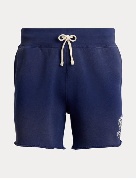 Polo. Ralph Lauren 6-Inch Relaxed Fit Fleece Graphic Short, Blue