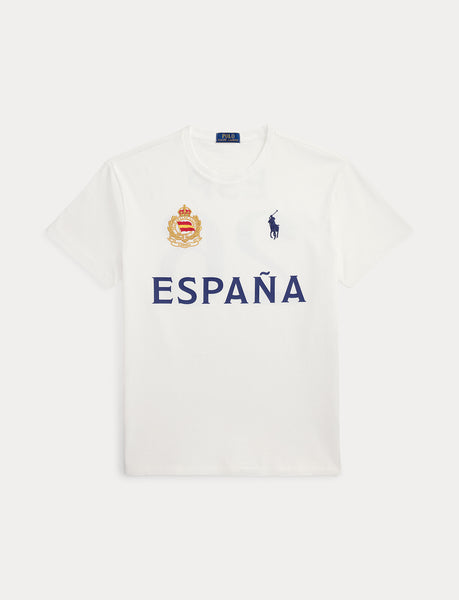 Polo Ralph Lauren Classic Fit Spain T-Shirt, White