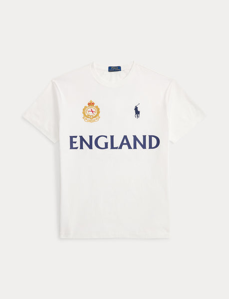 Polo Ralph Lauren Classic Fit England T-Shirt, White