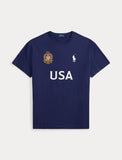 Polo Ralph Lauren Classic Fit USA T-Shirt, Navy