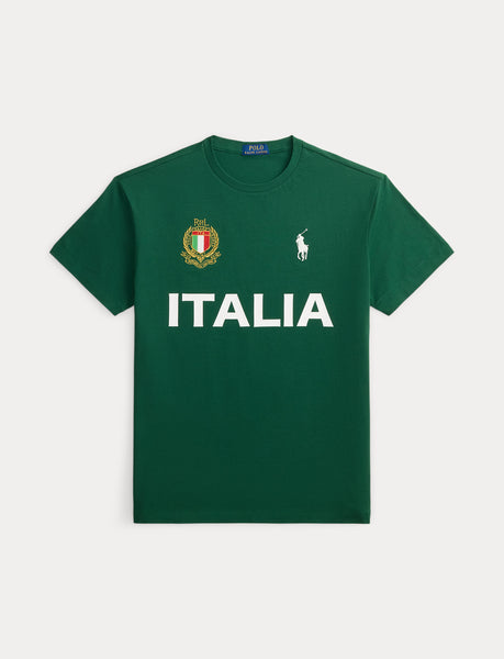 Polo Ralph Lauren Classic Fit Italy T-Shirt, Green