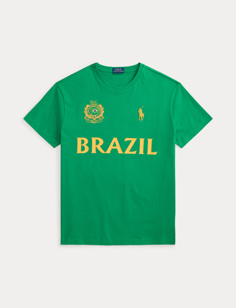 Polo Ralph Lauren Classic Fit Brazil T-Shirt, Green