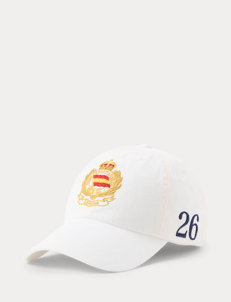 Polo Ralph Lauren Spain Classic Sport Cap, White