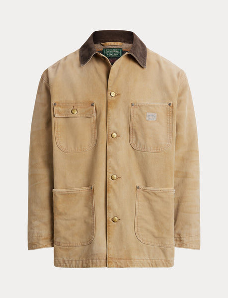 Polo Ralph Lauren Polo Country Canvas Utility Jacket, Beige