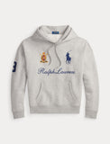 Polo Ralph Lauren Big Pony 20th Anniversary Hoodie, Grey Heather