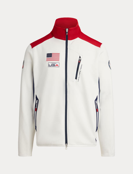 Polo Ralph Lauren Team USA Track Jacket, White
