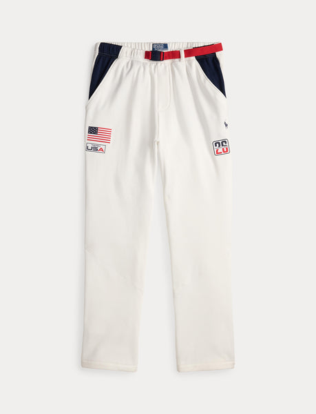 Polo Ralph Lauren Team USA Track Pant, White