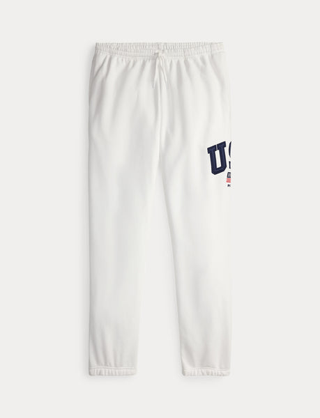 Polo Ralph Lauren Flag Fleece Sweatpant, White