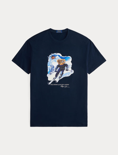 Polo Ralph Lauren Classic Fit Polo Bear Jersey T-Shirt, Blue