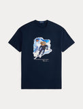 Polo Ralph Lauren Classic Fit Polo Bear Jersey T-Shirt, Blue