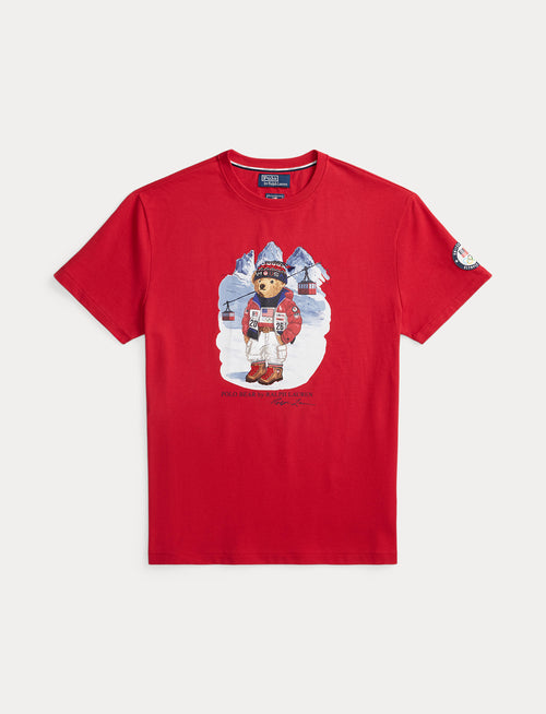 Polo Ralph Lauren Team USA Polo Bear T-Shirt, Red