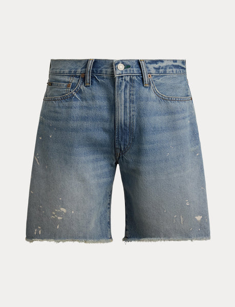 Polo Ralph Lauren 8-Inch Vintage Classic Cutoff Short, Blue